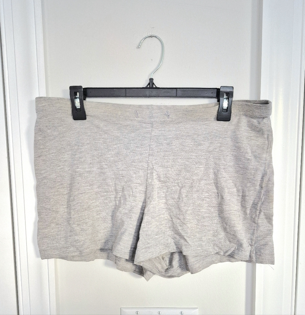 🩶3/$10 Vintage Mandee Gray Drawstring Shorts Active Gym Retro Spring Summer Y2K